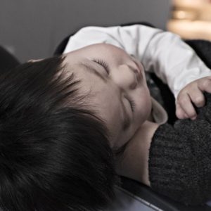 a child sleeping
